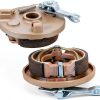 Drum Brake Pad CHEOTIME Aluminum Alloy Wheels-0