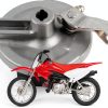 FLYPIG Honda CRF50 Drum Brake Pad Metal Rear Brake-3