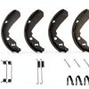 JAVIK Motorcycle Rear Brake Shoe OEM 41047-1052 41047-7501-4
