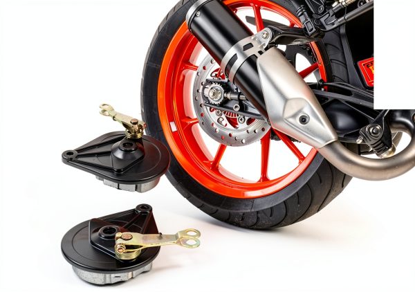 OUNONA Electric Motorcycle Rear Drum Brake-4