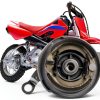 FLYPIG Honda CRF50 Drum Brake Pad Metal Rear Brake-2