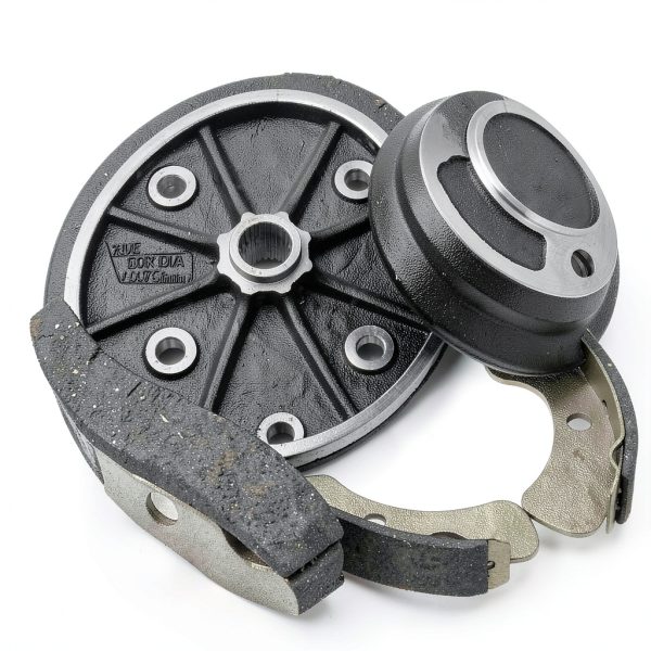 M MATI Front Drum Brake Kit Steel for Kawasaki UTV-6