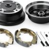 M MATI Front Drum Brake Kit Steel for Kawasaki UTV-0