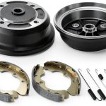 M MATI Front Drum Brake Kit Steel for Kawasaki UTV-0