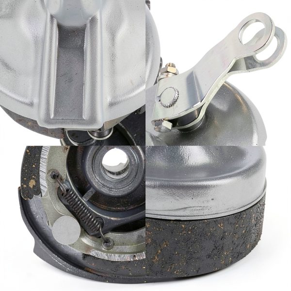 FLYPIG Honda CRF50 Drum Brake Pad Metal Rear Brake-6