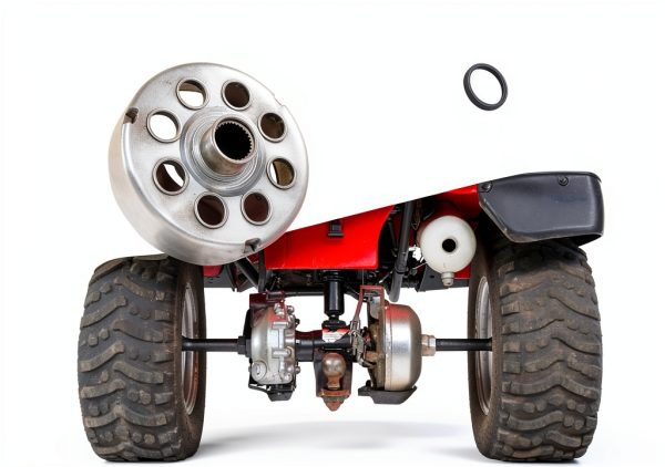 JAVIK ATV Drum Brake Kit Rear 100% Non Asbestos-2