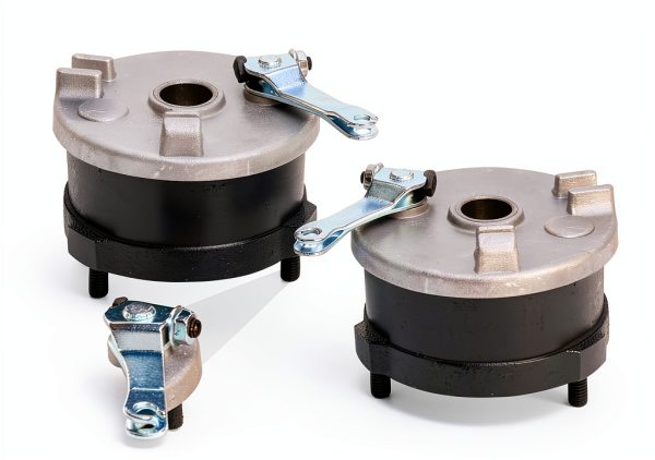 KONKENIE Left & Right Brake Drum Assembly for ATV-3