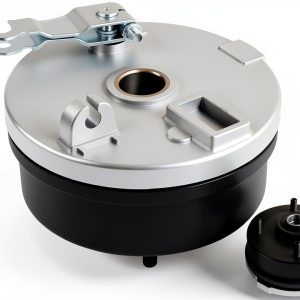Front Drum Brake Wheel Hub amavoler Black Chrome-0