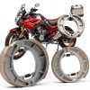 PowerMotor Drum Brake Pad 125mm Wear Resistant-5