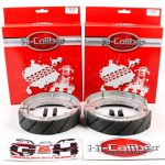 Hi-Caliber Grooved Brake Shoes for Honda ATC 250ES-0