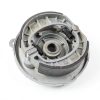 Front Drum Brake Wheel Hub amavoler Black Chrome-3
