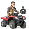 Honda ATV Drum Brake Cover JAVIK Metal Design-1
