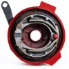 RedCap Front Left Hub Assembly Drum Brake for ATV-4