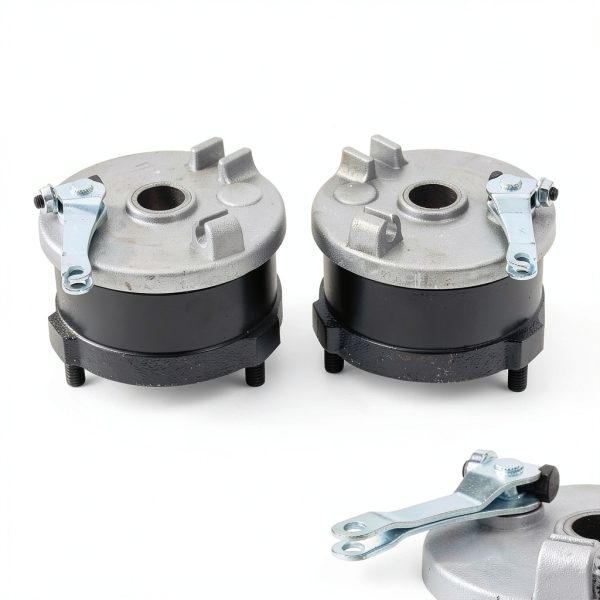 KONKENIE Left & Right Brake Drum Assembly for ATV-4