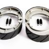 Hi-Caliber Grooved Brake Shoes for Honda ATC 250ES-1