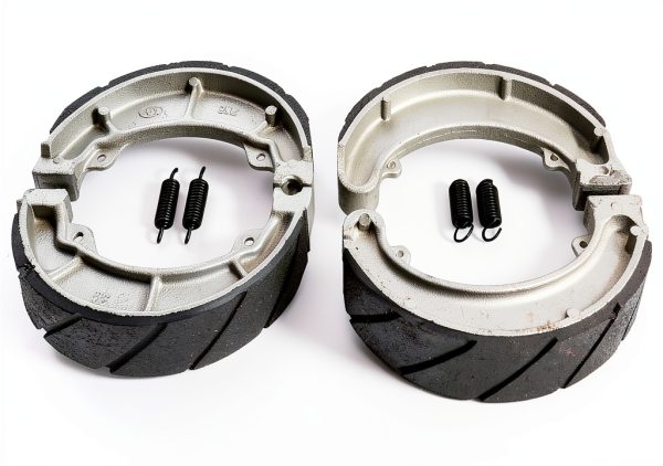 Hi-Caliber Grooved Brake Shoes for Honda ATC 250ES-1