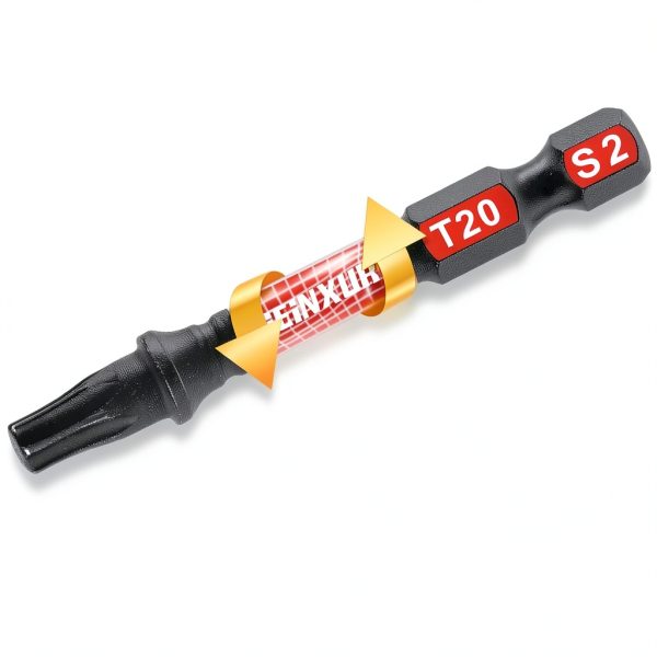 Impact Screwdriver Bits Set 90pcs GEINXURN 2" Magnetic S2 Steel-3