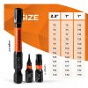 Torx Bit Set 36-Piece by GURADESIGN S2 Steel Black LY024-1