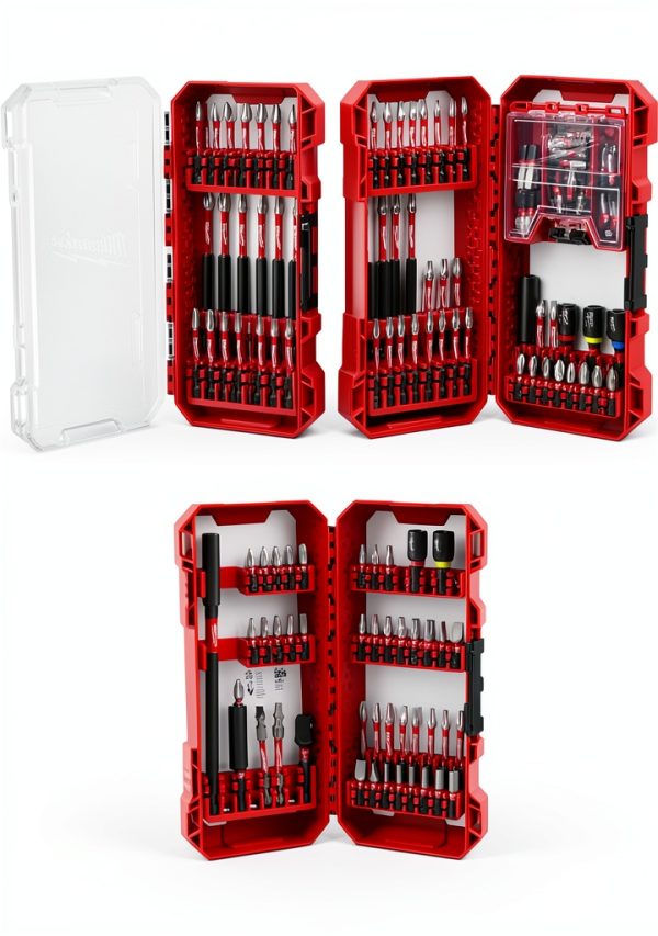 Milwaukee SHOCKWAVE Impact Duty 100-Piece Alloy Steel Bit Set-0