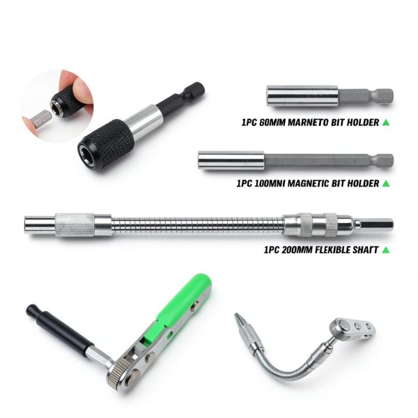 Screwdriver Bit Set SWANLAKE 232-Piece Cr-V Kit with Security Bits-6