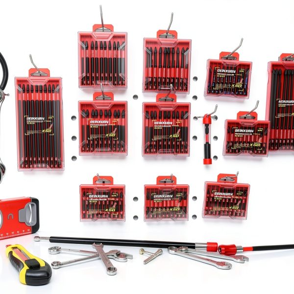 2 In. T10 Tough Magnetic Screwdriver Bit Set GEINXURN 10pcs S2 Steel-7