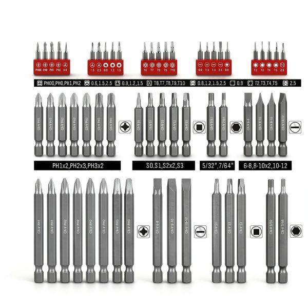 Ultimate Precision Screwdriver Bit Set 260-Piece SEDY Security Kit-2