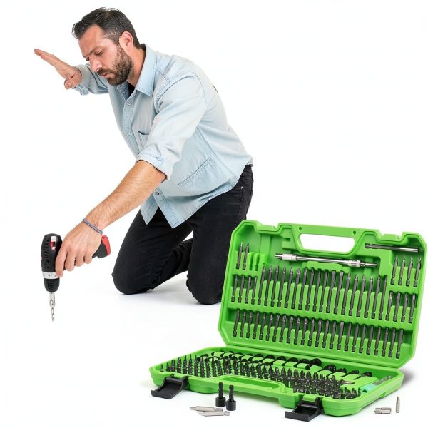 Screwdriver Bit Set SWANLAKE 232-Piece Cr-V Kit with Security Bits-7
