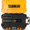 DEWALT Screwdriver Bit Set 71-Piece with Nut Drivers, Yellow 1/4"-3