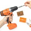 Security Bit Set 33pc by American Mutt Tools – Tamper Proof Torx, Hex-5