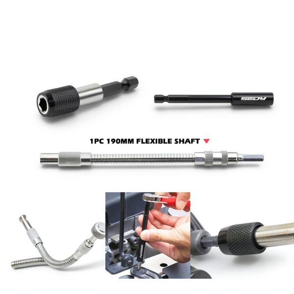 Ultimate Precision Screwdriver Bit Set 260-Piece SEDY Security Kit-4