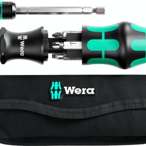 Wera Kraftform Kompakt 25 Flat Pouch Set – Ergonomic Alloy Steel-0