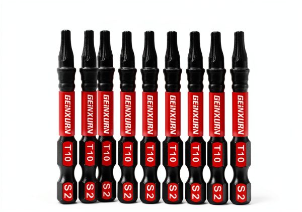 2 In. T10 Tough Magnetic Screwdriver Bit Set GEINXURN 10pcs S2 Steel-1