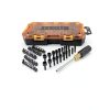 DEWALT Screwdriver Bit Set 71-Piece with Nut Drivers, Yellow 1/4"-2