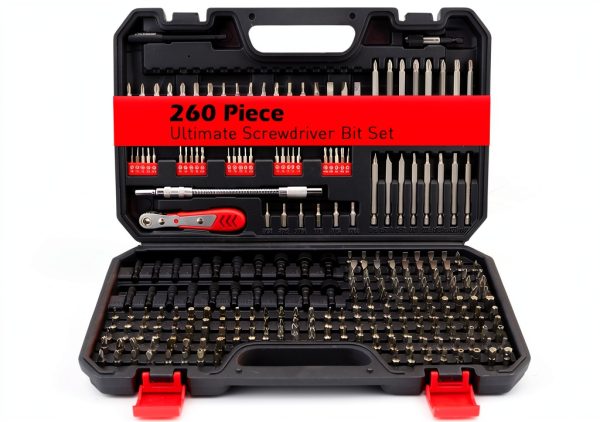 Ultimate Precision Screwdriver Bit Set 260-Piece SEDY Security Kit-0